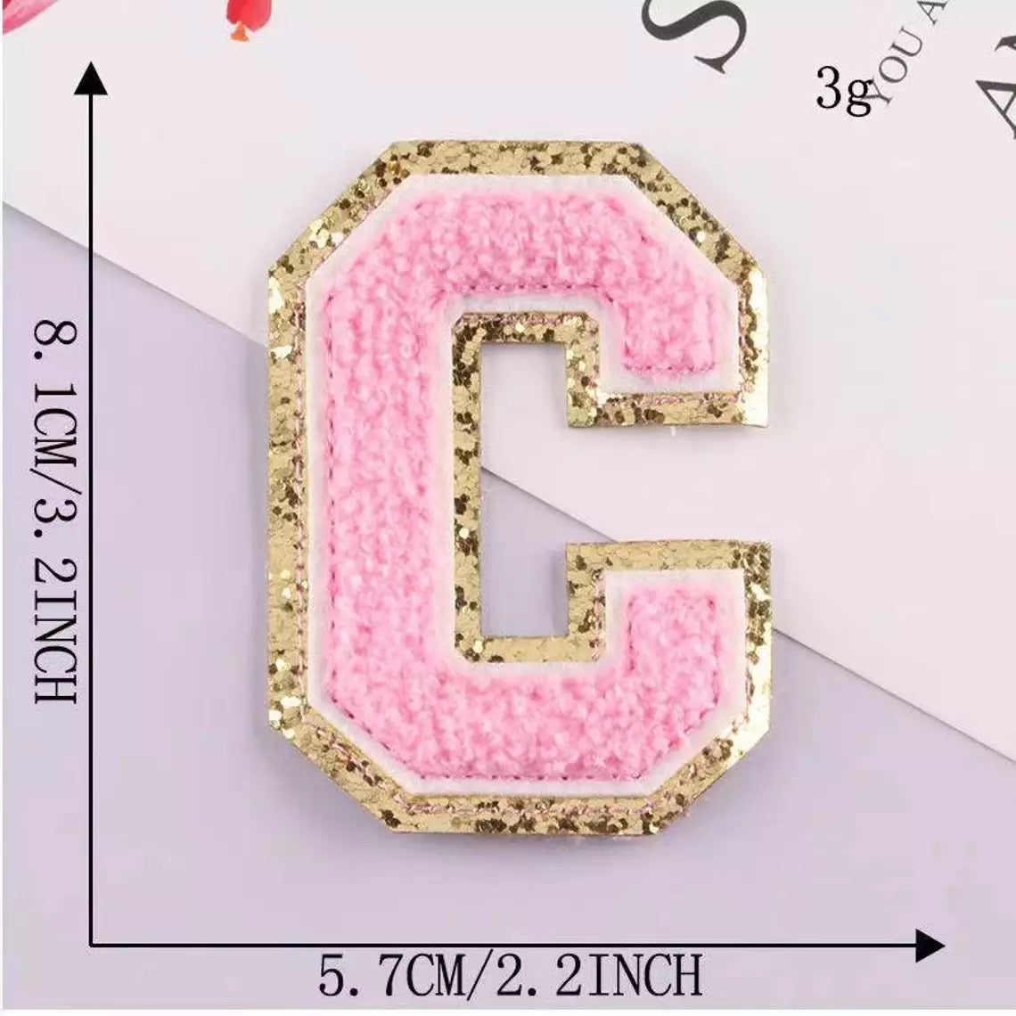 Pink Mini Alphabet Letter Stickers - (1,226 pcs)