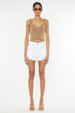 KANCAN WHITE COLOR DENIM SHORTS