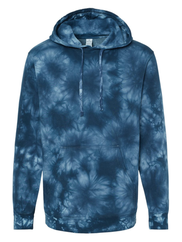 Independent Trading Co. - Midweight Tie-Dyed Hooded Sweatshirt -