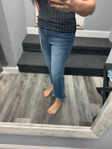 1822 Denim 26'' Demi Boot Jean w/ Sharkbite Hem