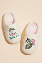 Very Merry Unicorn Kid's Home Slipper