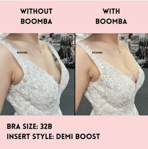 Boomba Demi Boost Inserts - Beige