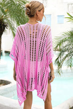 HOLLOW KNITTED BEACH WEAR SWIM COVER UP - ASSORTED COLORS