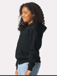 Gildan - Heavy Blend™ Youth Full-Zip Hooded Sweatshirt - Black , Sport Grey or Royal