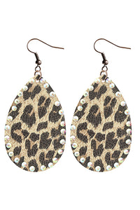 Leopard Earrings