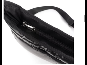 Black Puffer Crossbody