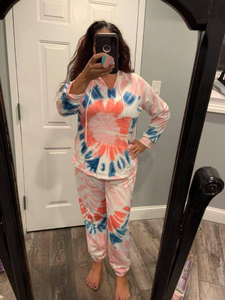 Tiedye Lounge Set - Rainbow Multi or Pink Multi. Clearance! Final sale! Was $50 now $25