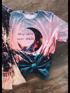 Stay Wild Moon Child Tee Clearance Final Sale Was $25 Now $12