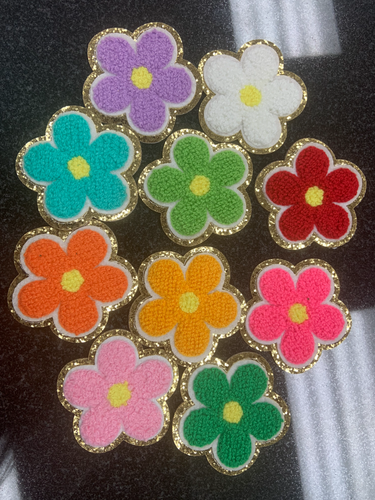 Daisy Flower Stickers - Assorted Colors
