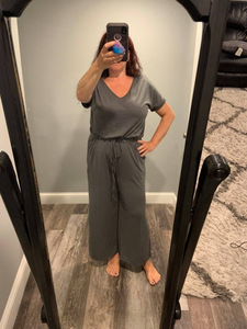 Casual Jumpsuit- Charcoal. Clearance! Final sale! Was $36 now $25