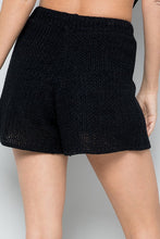 Knit Sweater Shorts - Black, Charcoal or Light Mocha