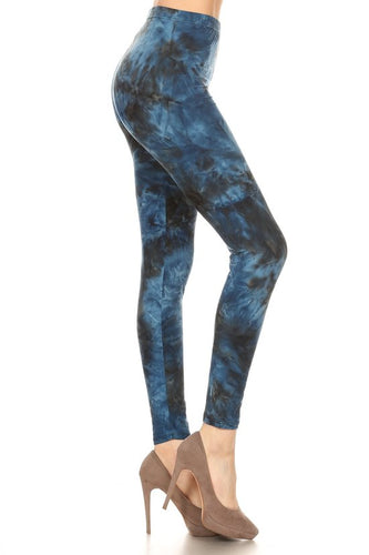 Midnight passion OS tie-dye leggings