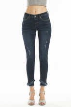 KanCan Dark Mid Rise Super Skinny Jeans