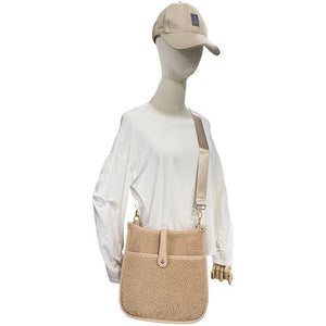 Sherpa Crossbody Bag - Assorted Colors