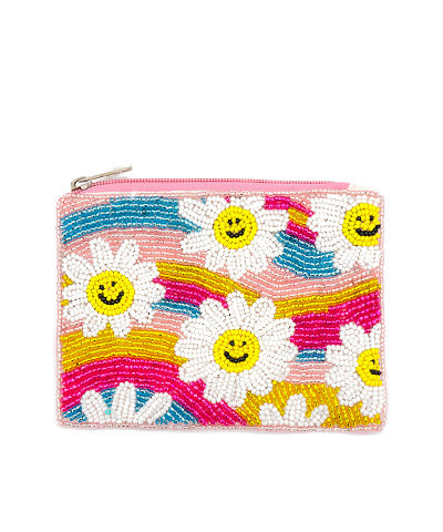 Smile Daisies 🌼 Coin Pouch