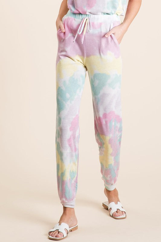 Pastel Tiedye Sweatpants