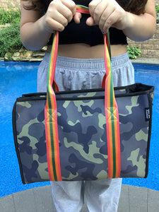 Neoprene Tote Bag - Army Camo