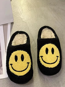 Smiley Face 🙂 Slippers - Assorted Colors