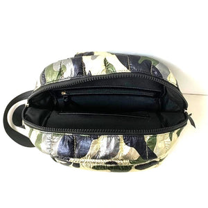 Gold Metallic Camouflage Nylon Cell phone Crossbody Shoulder Bag