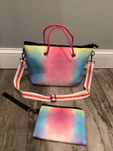 Pastel Tiedye Mini Cross Shoulder Neoprene Bag