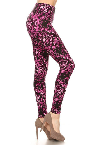 Musically OS Full Leggings - Pink or Blue