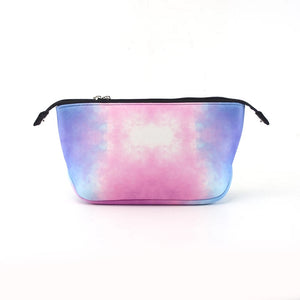 Pastel Tiedye Neoprene Cosmetic/Wallet/Purse Neoprene Bag