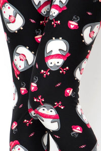 Penguin Leggings OS Full Length