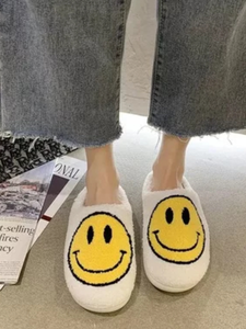 Smiley Face 🙂 Slippers - Assorted Colors