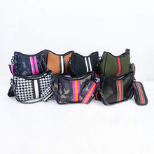 Neoprene Messenger Sling Shoulder Chain Cross Body Bag - Assorted Designs