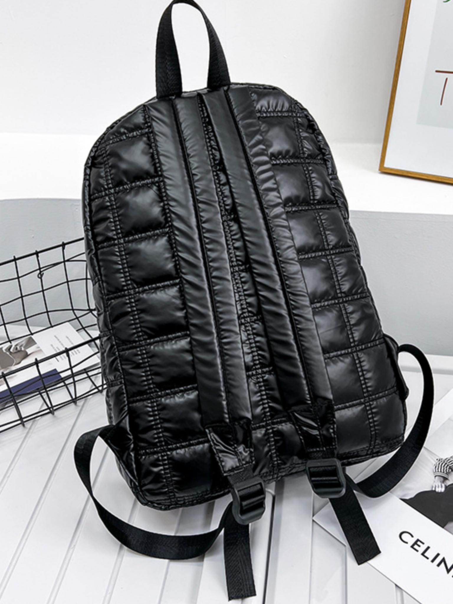 puffer mini backpack - assorted straps – Parkway Presents