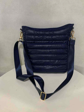 Puffer Crossbody - Navy With Choice of 2 Straps