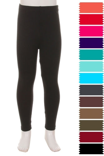 Charcoal Kids Full Length Leggings