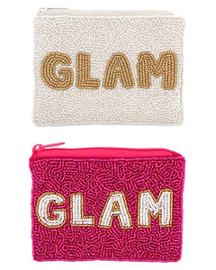 GLAM Beaded Coin Pouch