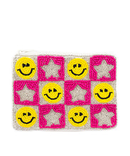 Smile Face & Star Coin Pouch