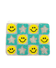 Smile Face & Star Coin Pouch