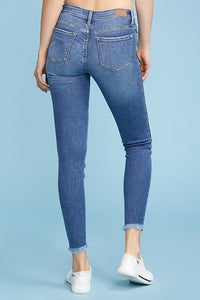 Judy Blue Side Release Hem Skinny