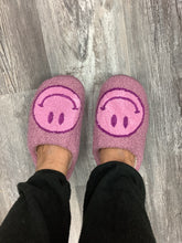 Smiley Face 🙂 Slippers - 💜Purple or Mauve Pink💖