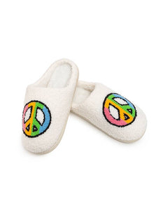 Peace Rainbow Slippers ☮️🌈