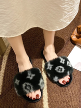 Fashion Open Toe Slippers - Black, Pink, Grey