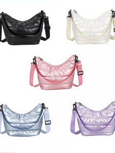 Puffer Metallic Crossbody - Assorted Colors