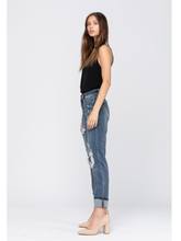 Judy Blue Bleach Splash Boyfriend Jeans