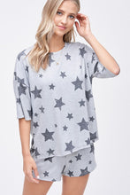 Star all over lounge wear set - Blue, Grey or Pink. Clearance! Final sale! Was $50 now only $25!