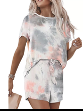 Tie Dye Lounge Short Set - Assorted Colors Was $50 Now $18