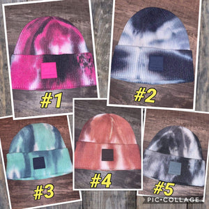 C.C. TieDye Beanie - Assorted Colors