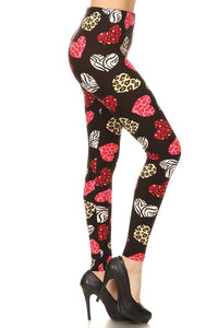 Wild At Heart - OS Leggings