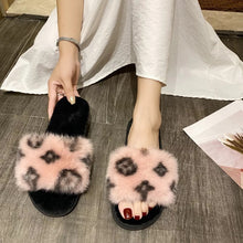 Fashion Open Toe Slippers - Black, Pink, Grey