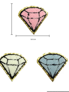 Diamond Decorative Stickers - Assorted Colors