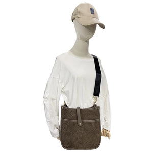 Sherpa Crossbody Bag - Assorted Colors