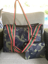 Neoprene Tote Bag - Army Camo