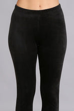 Chatoyant Ultra 4-way stretch micro velour leggings - Black